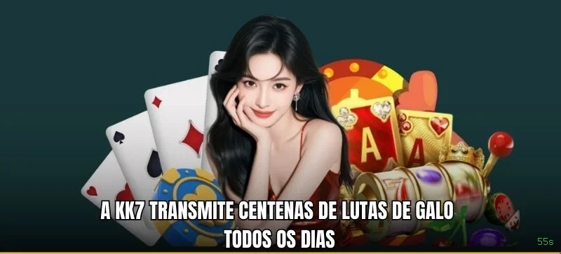 Imagem promocional da 55s mostrando a plataforma e suas vantagens